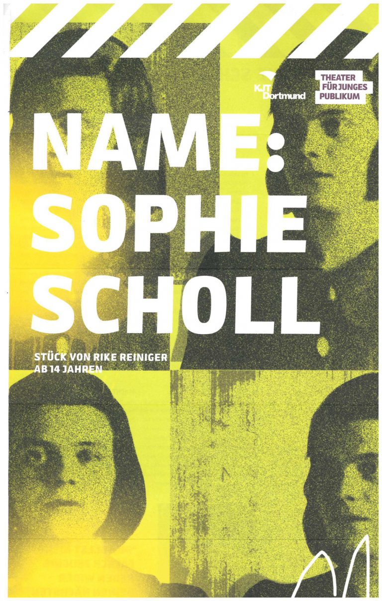 “Name: Sophie Scholl”, KJT Dortmund, Deutschland / “Имя: Софи Шоль”, ДЮТ Дортмунд, Германия